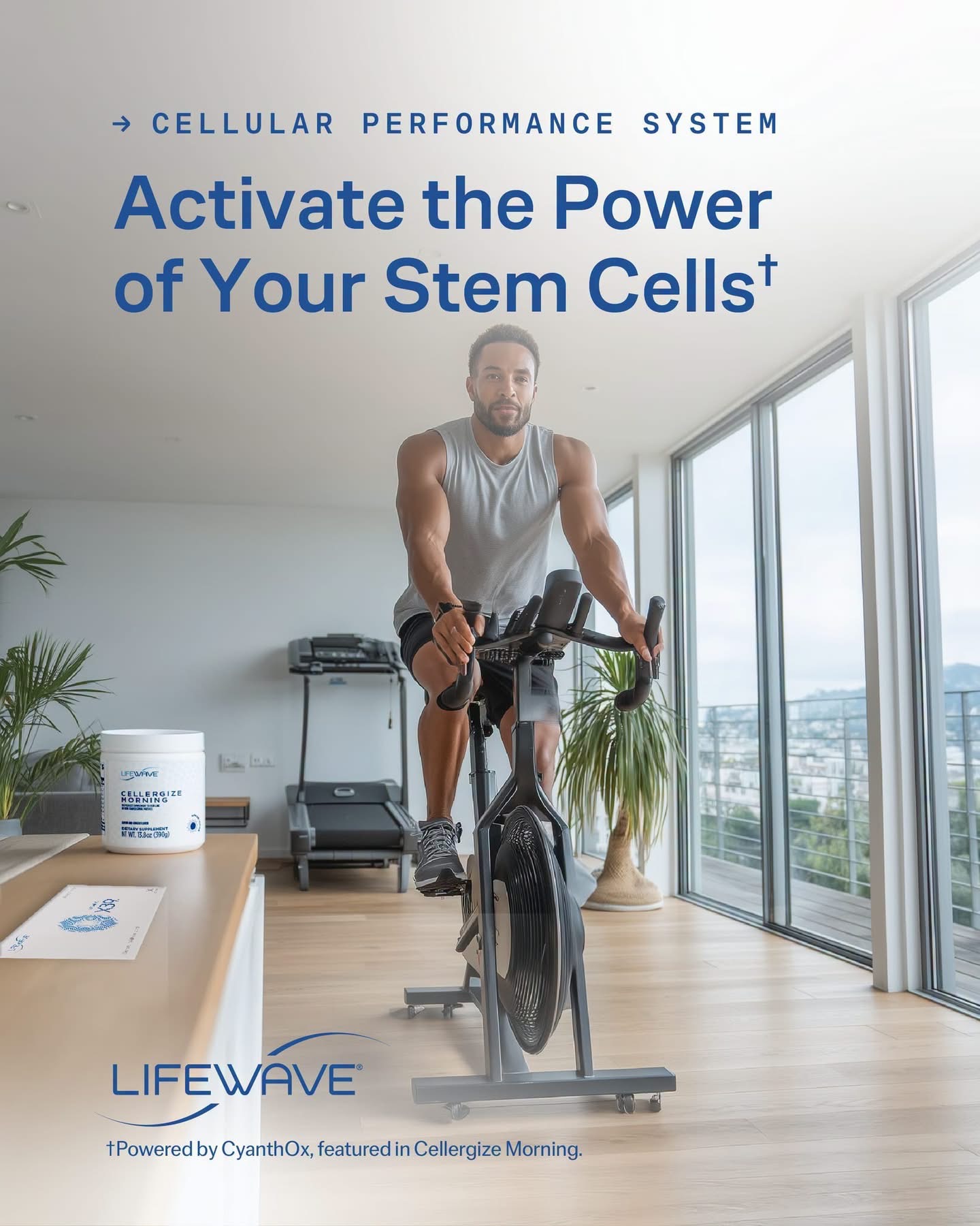 Activate the power of your stem cells LifeWave visual