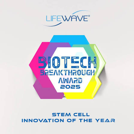LifeWave Biotech Breakthrough Award 2025 stem cell innovation of the year