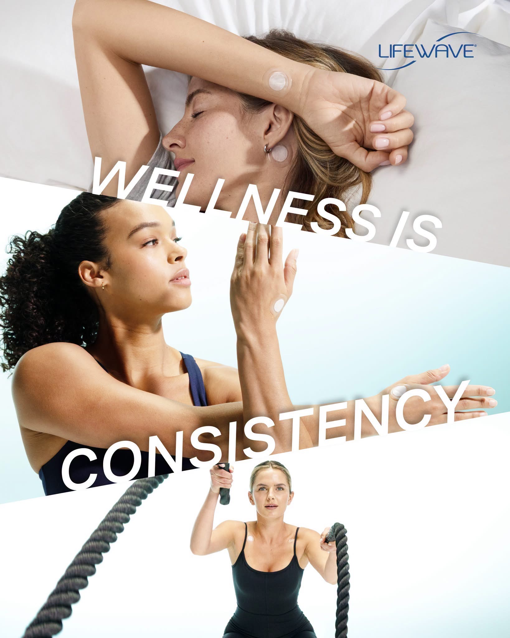 Wellness is consistency LifeWave cellular performance visual